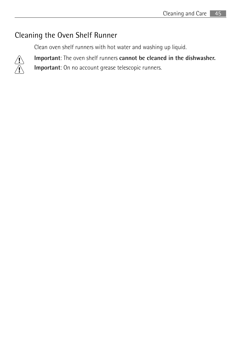 Electrolux E43012-5 User Manual | Page 45 / 64