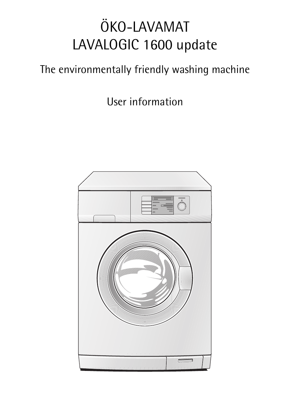 Electrolux 1600 User Manual | 72 pages