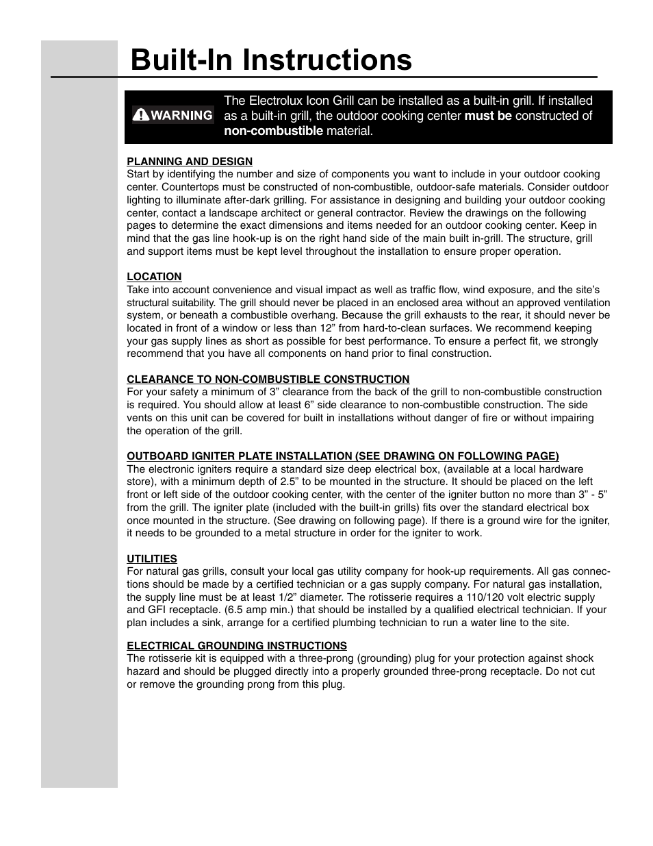 Electrolux W10101296A User Manual | 2 pages