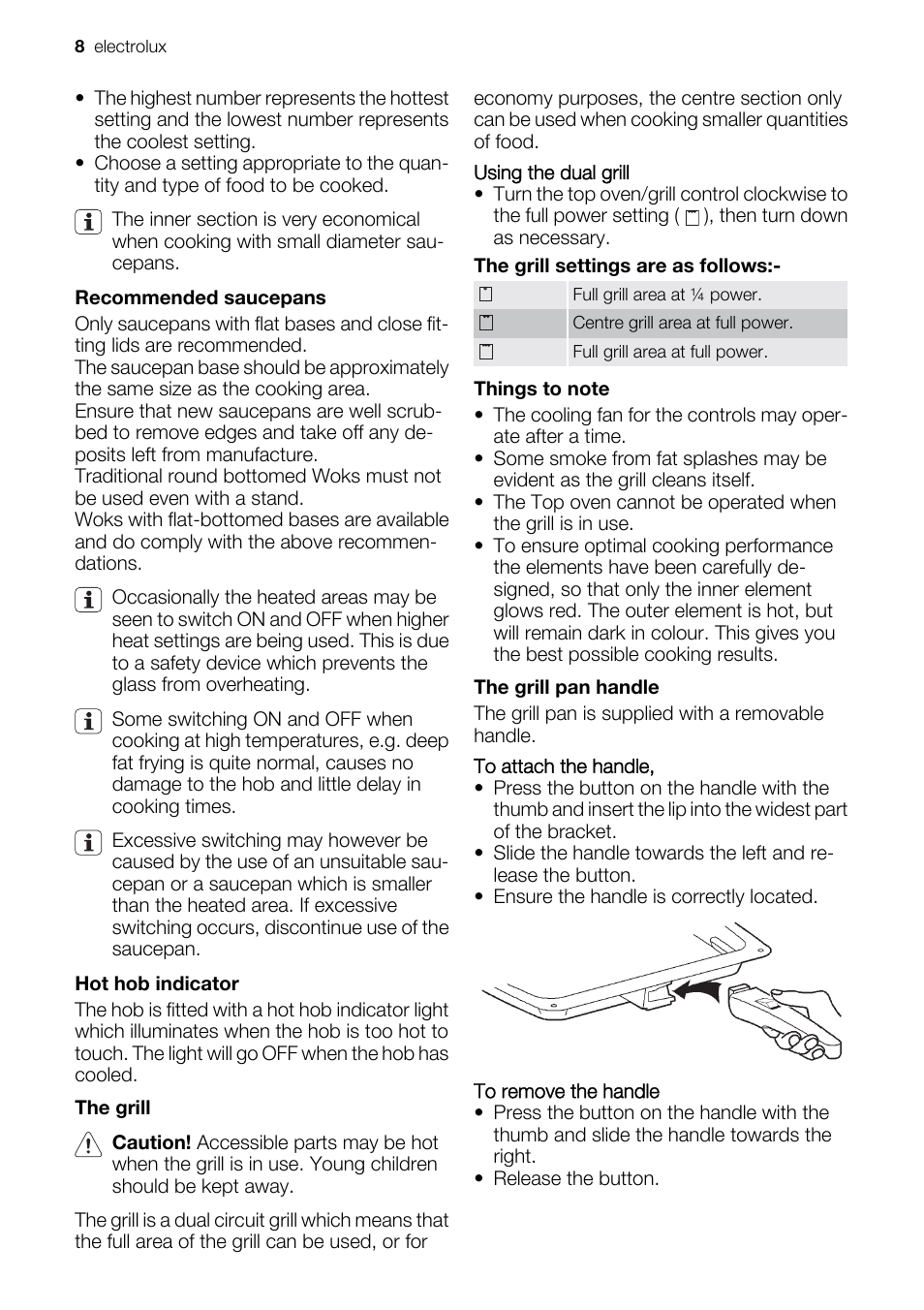 Electrolux EKC5544 User Manual | Page 8 / 28