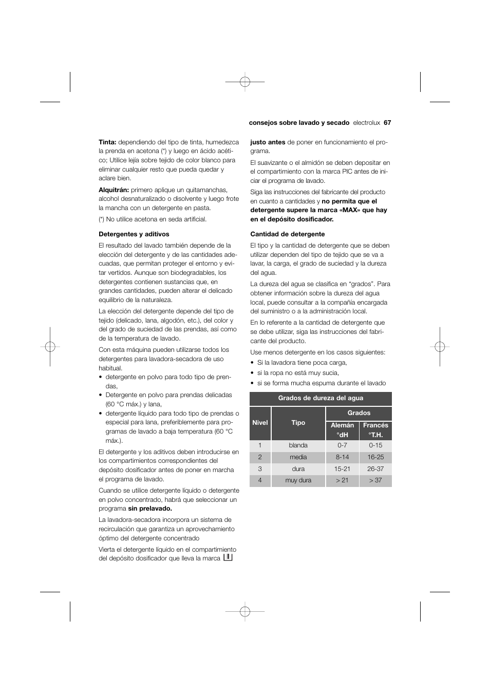 Electrolux EWW 12480 W User Manual | Page 67 / 96