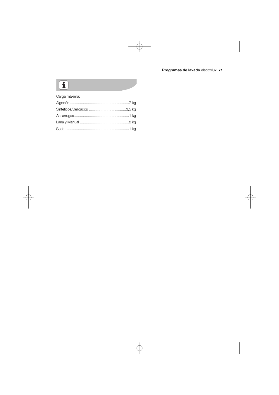 Electrolux EWW 12480 W User Manual | Page 71 / 96