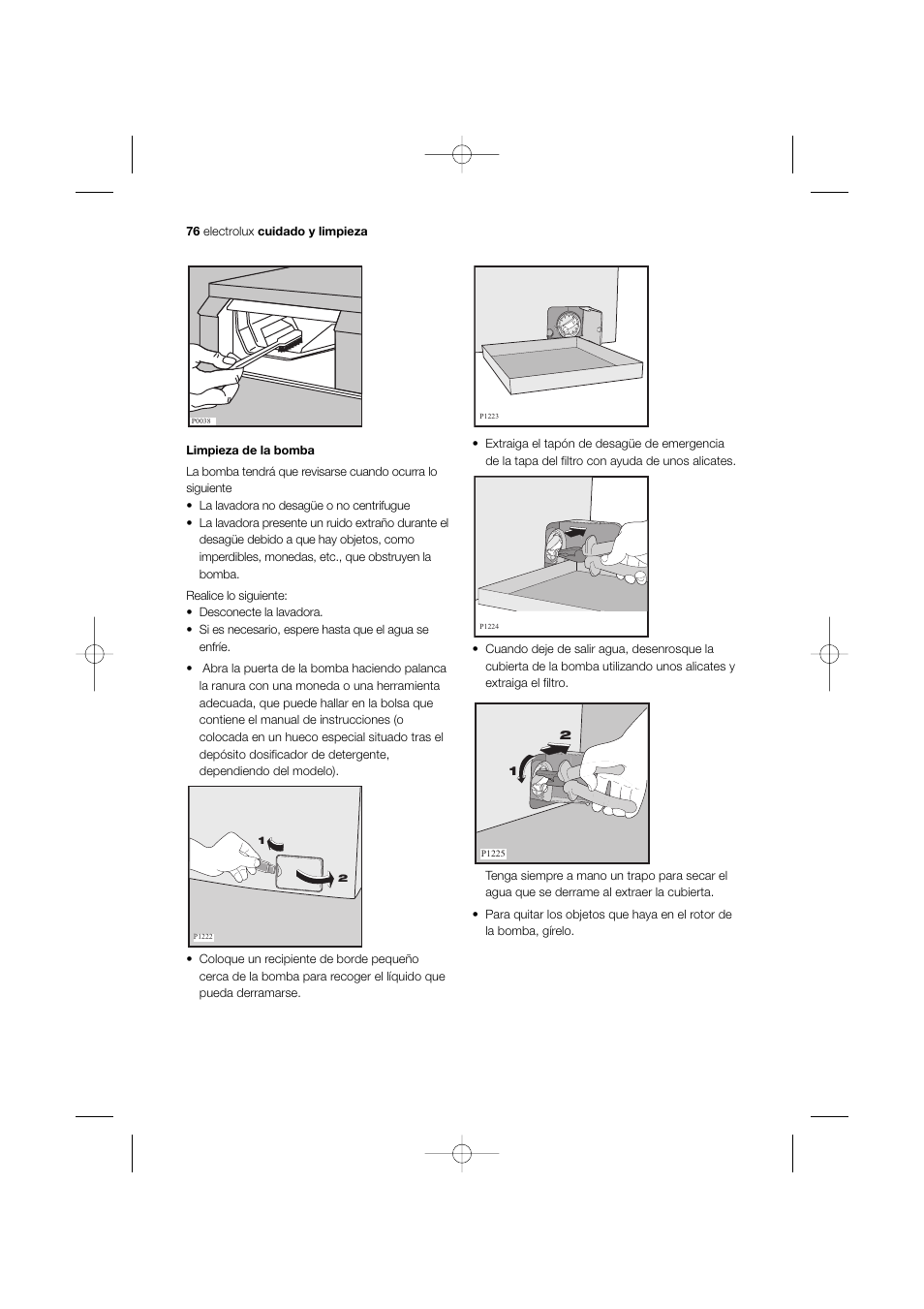 Electrolux EWW 12480 W User Manual | Page 76 / 96