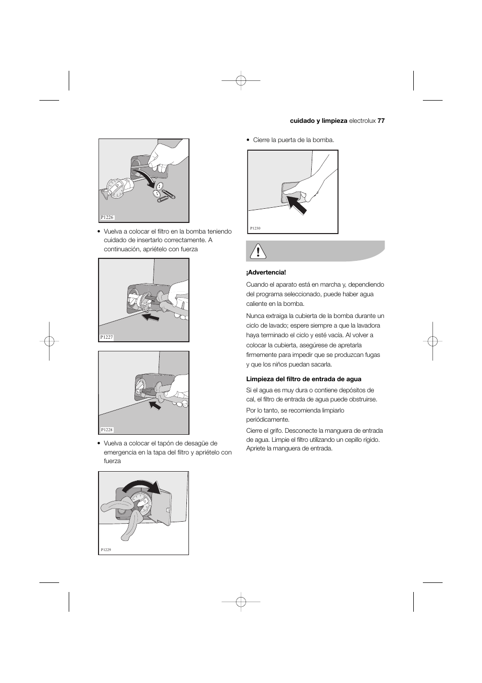 Electrolux EWW 12480 W User Manual | Page 77 / 96