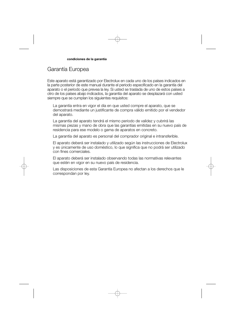 Garantía europea | Electrolux EWW 12480 W User Manual | Page 92 / 96