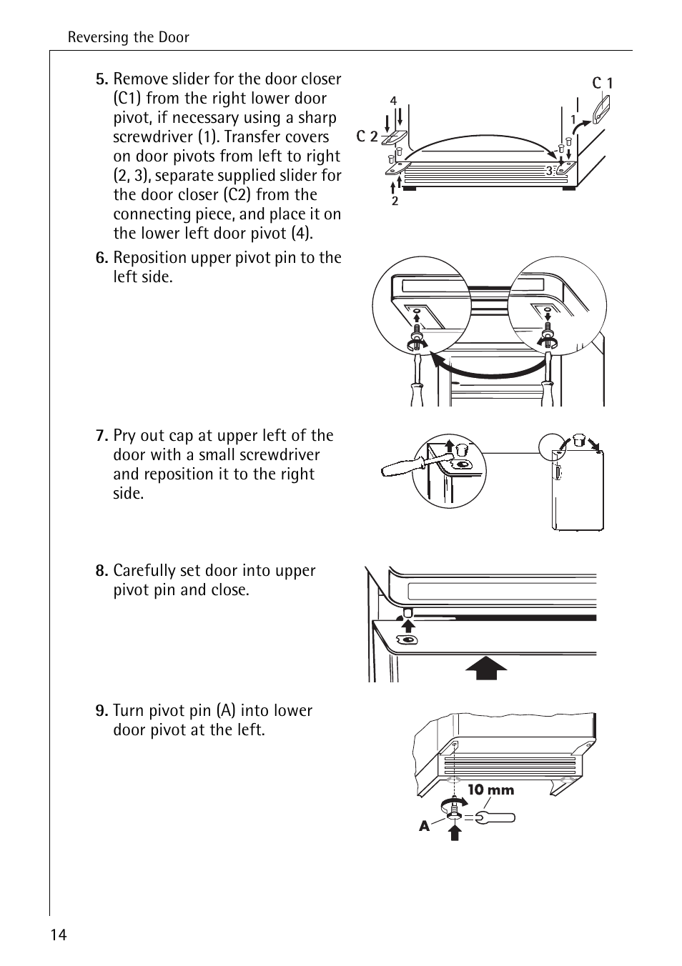 Electrolux ARCTIS No-frost (frost free) User Manual | Page 14 / 40