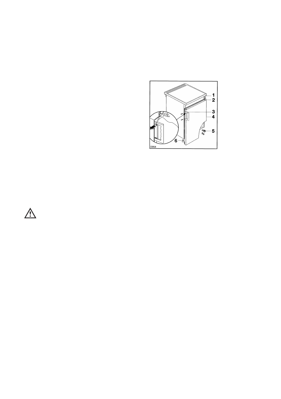 Door reversal | Electrolux EU 1130 T User Manual | Page 16 / 20