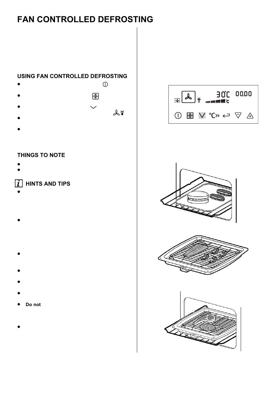 Fan controlled defrosting | Electrolux U28003 EKT6045 User Manual | Page 34 / 48