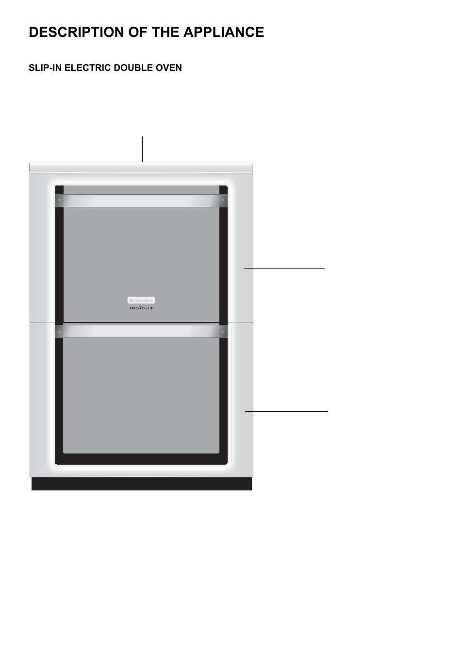 Description of the appliance | Electrolux U28003 EKT6045 User Manual | Page 4 / 48