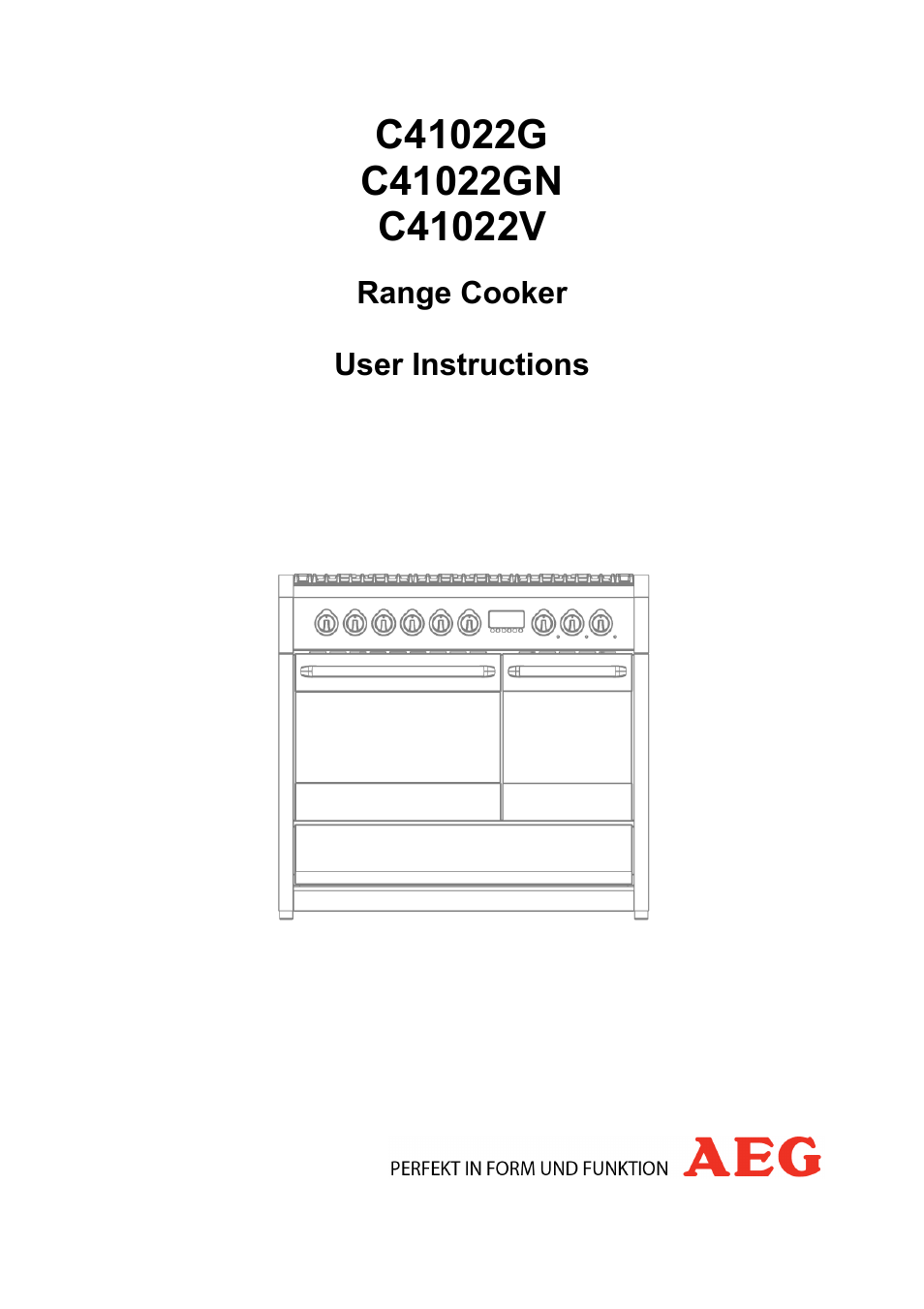 Electrolux C41022G User Manual | 36 pages