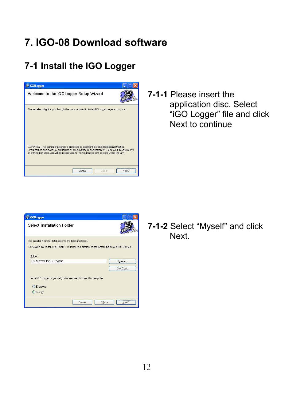Igo-08 download software | Emprex GPS Bluetooth Receiver IGO-08A User Manual | Page 16 / 21