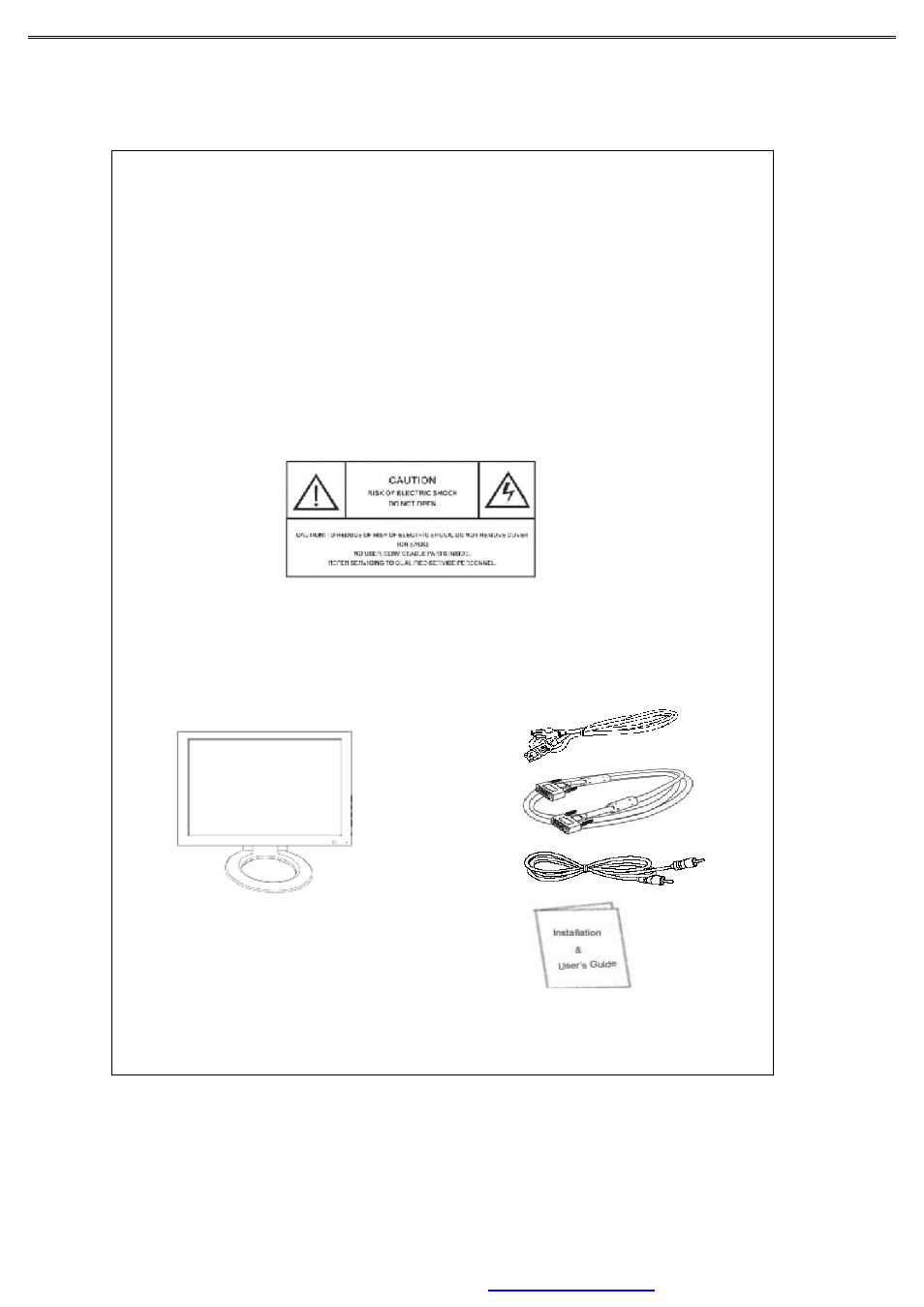 Precaution, Product description, Package contents | Emprex Color TFT LCD Monitor LM1541 User Manual | Page 3 / 51