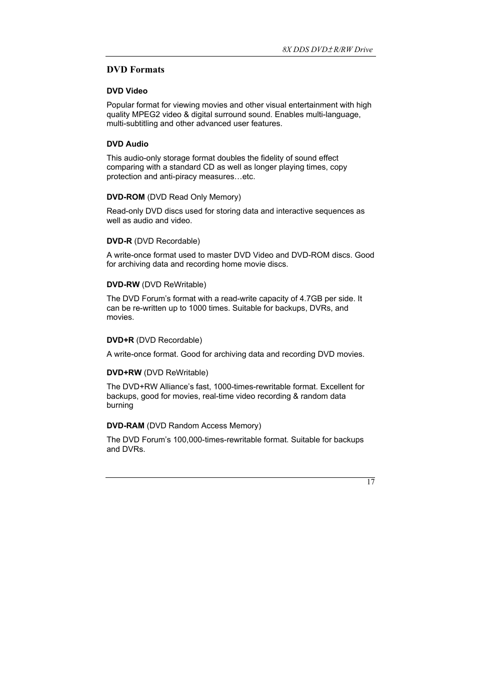 Emprex 8X DDS User Manual | Page 21 / 24