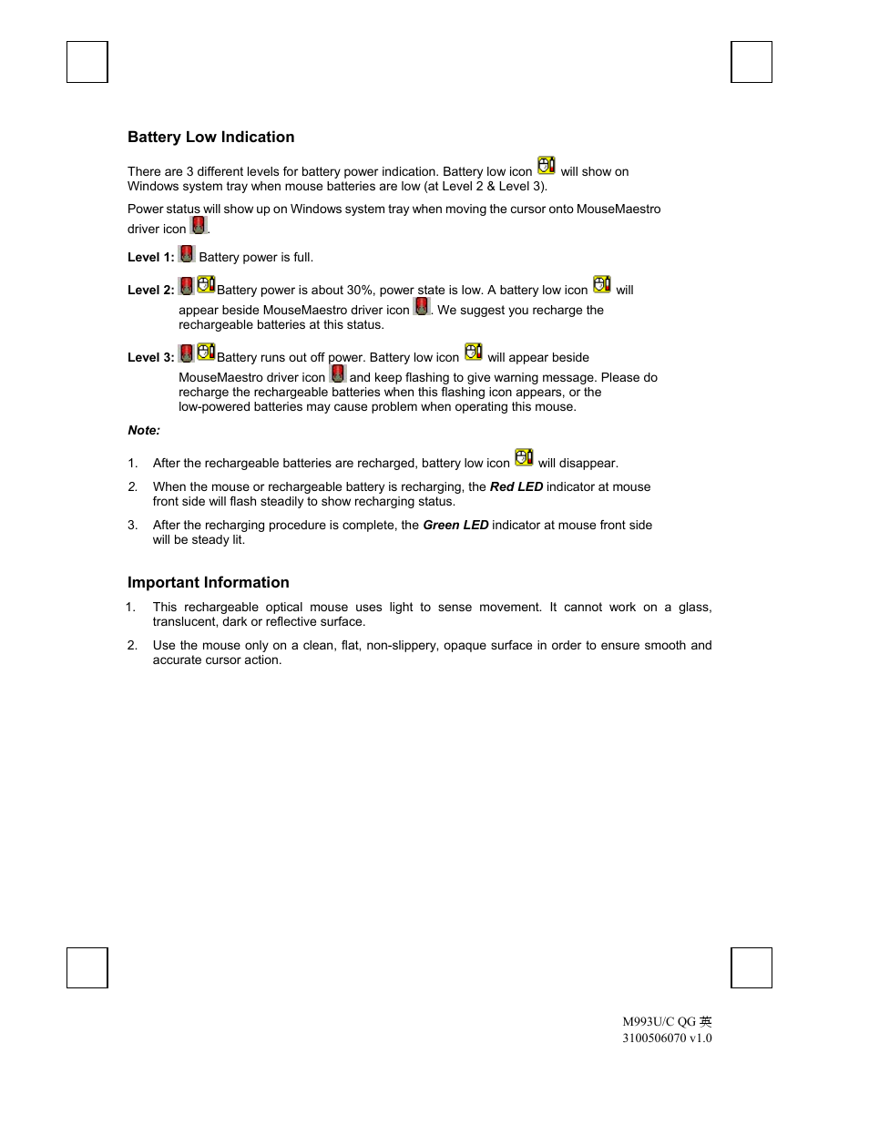 Emprex M993U User Manual | Page 3 / 5