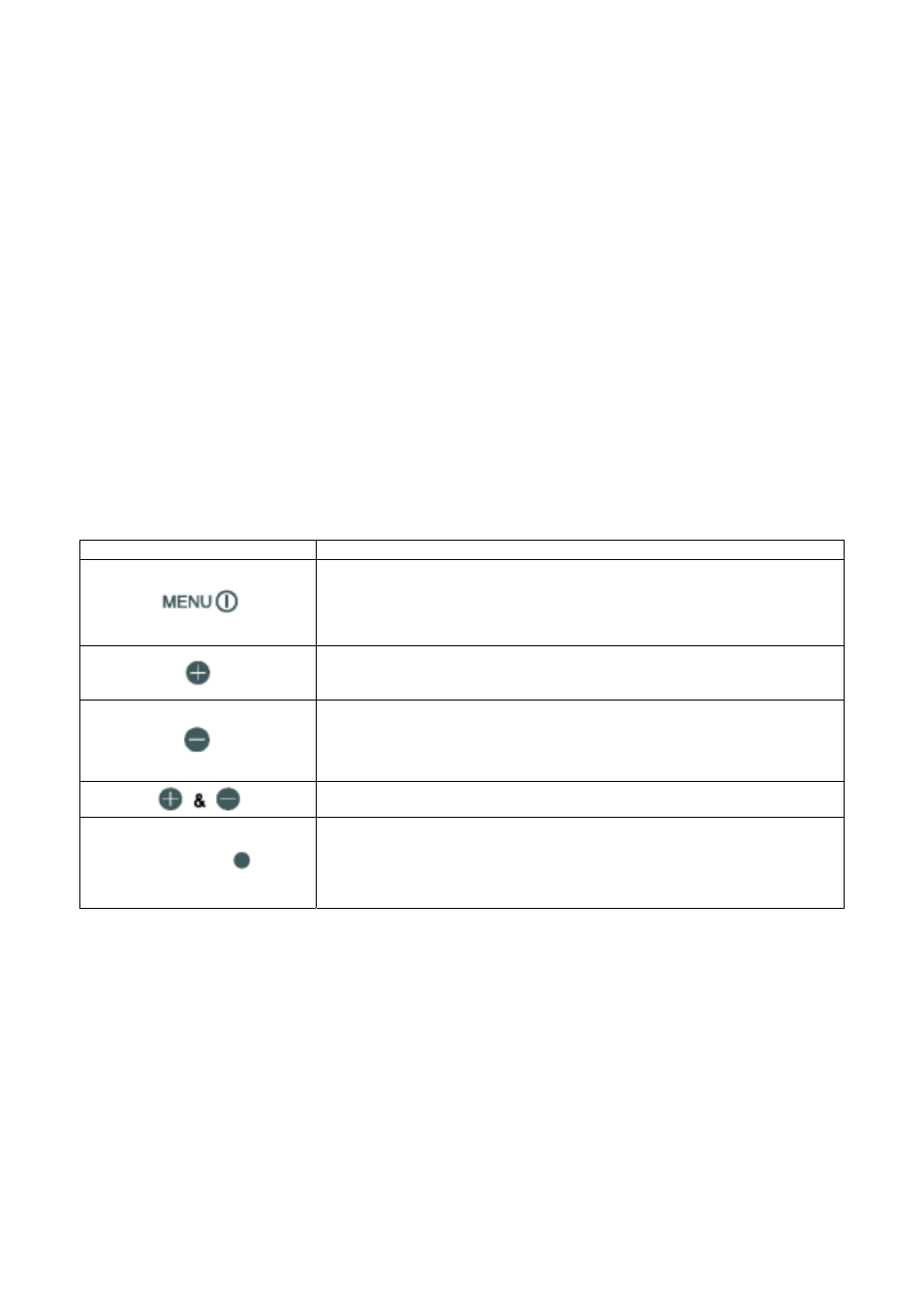 Installation of first use, Identifying parts and controls, Functions of the buttons and indicator | Emprex LCD Monitor LM-1702 User Manual | Page 5 / 19