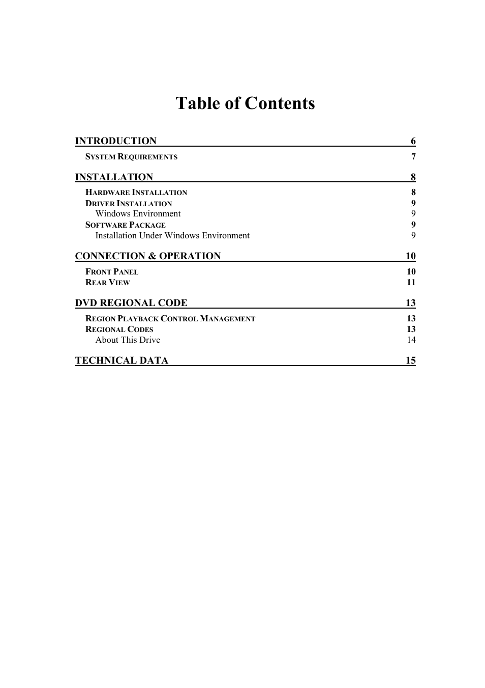 Emprex Network Device DVDRW-2016SA User Manual | Page 5 / 19