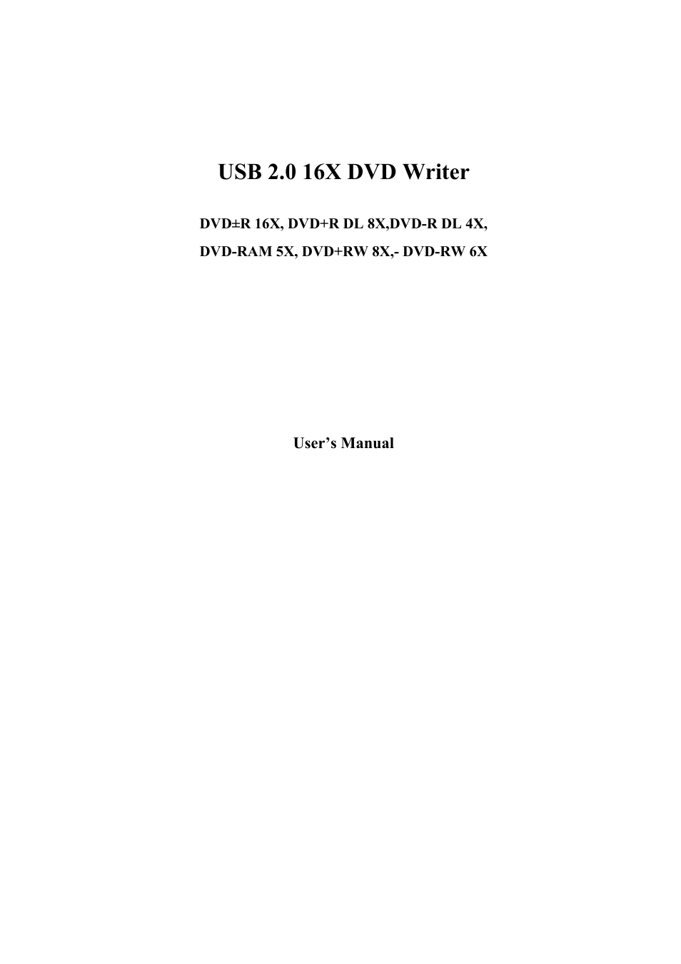 Emprex Network Device DVDRW 2016UI User Manual | 18 pages