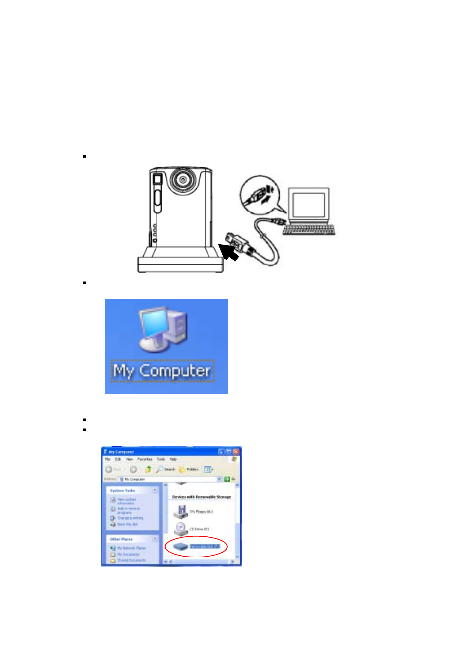 5connecting the 3mp digital camera to your pc | Emprex DSC 3380S User Manual | Page 16 / 24
