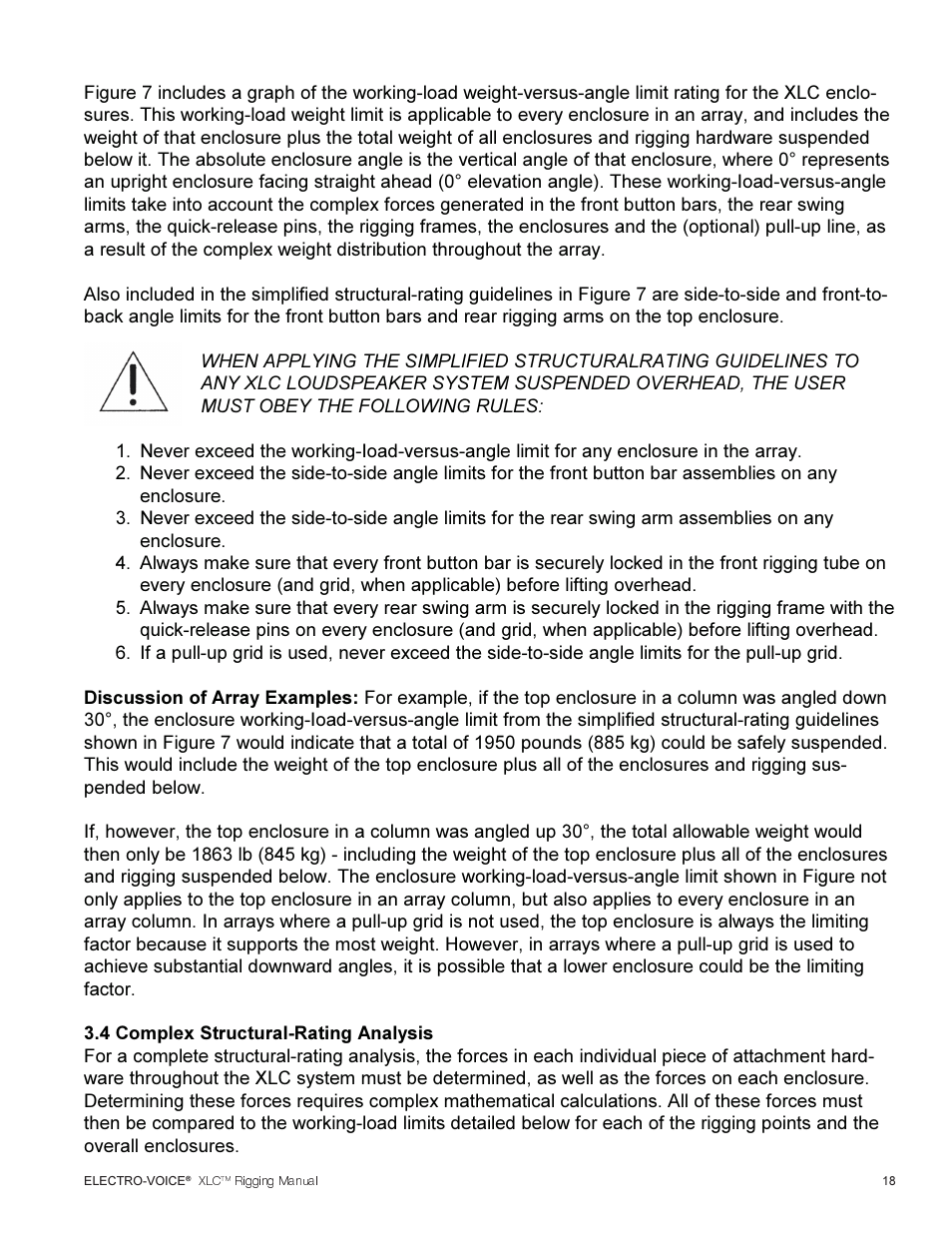 Electro-Voice XLC User Manual | Page 19 / 32