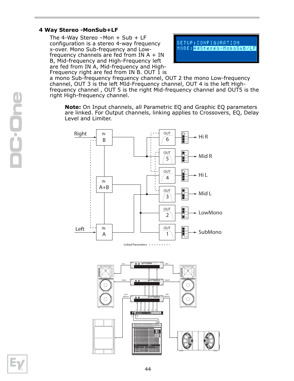 Electro-Voice Speaker System User Manual | Page 44 / 56