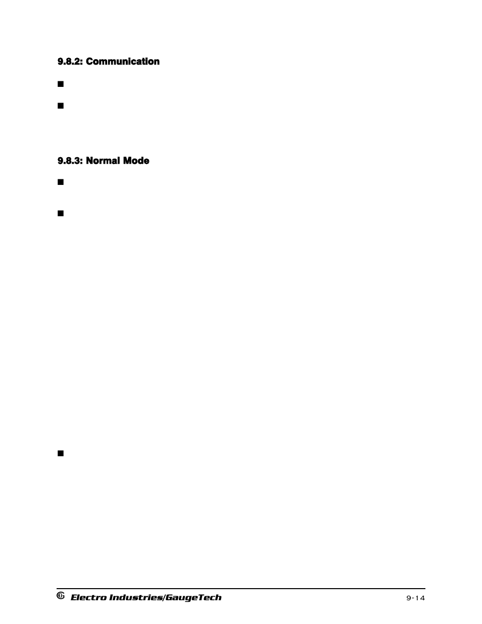 Communication, Normal mode | Electro-Voice 1252 User Manual | Page 126 / 154