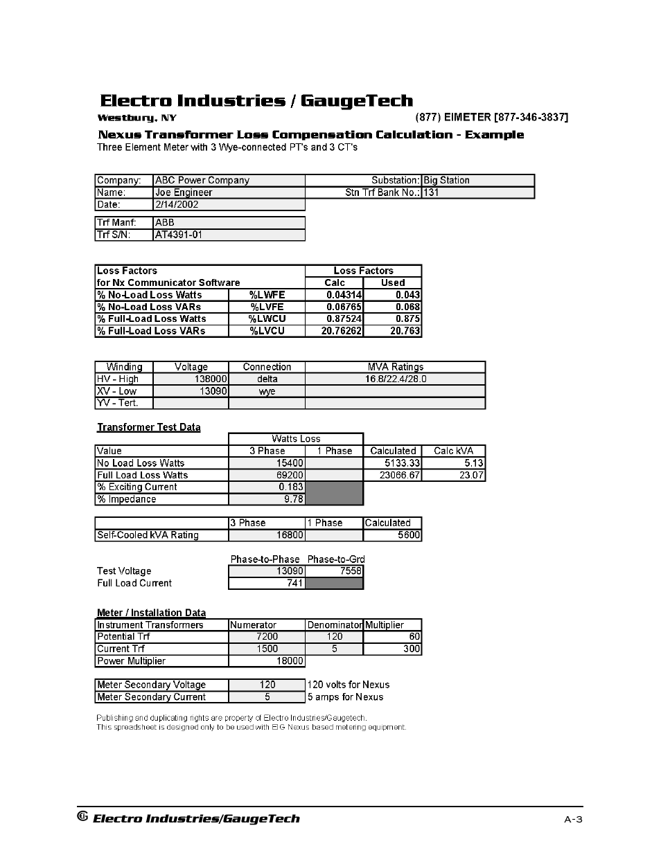 Electro-Voice 1252 User Manual | Page 145 / 154