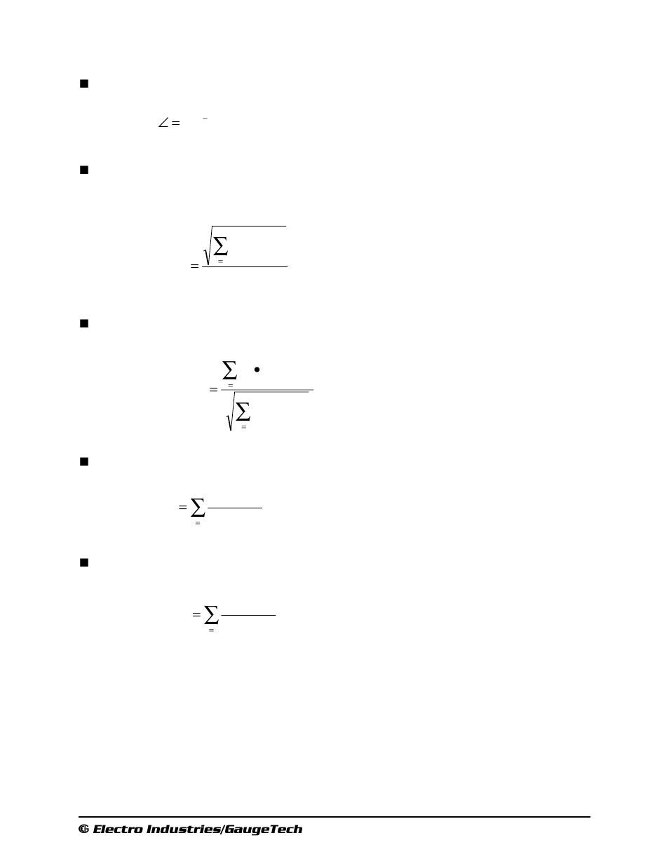 Rms thd, Rms h kfactor, Var varh | Electro-Voice 1252 User Manual | Page 33 / 154