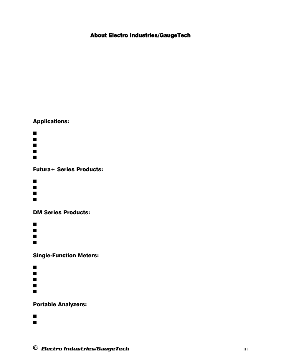 Electro-Voice 1252 User Manual | Page 5 / 154