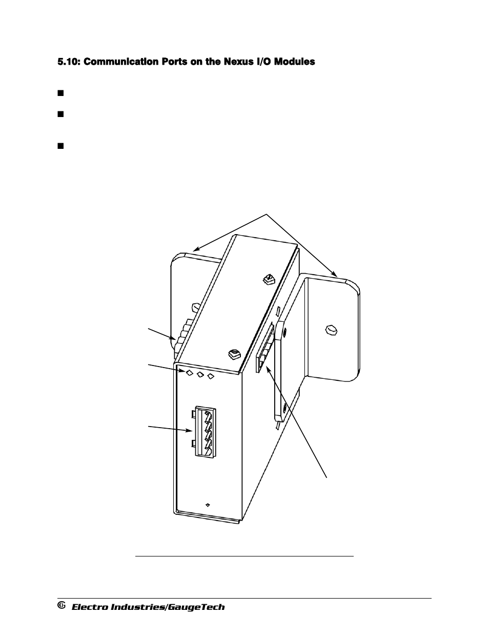 Communication ports on the nexus i/o modules | Electro-Voice 1252 User Manual | Page 71 / 154