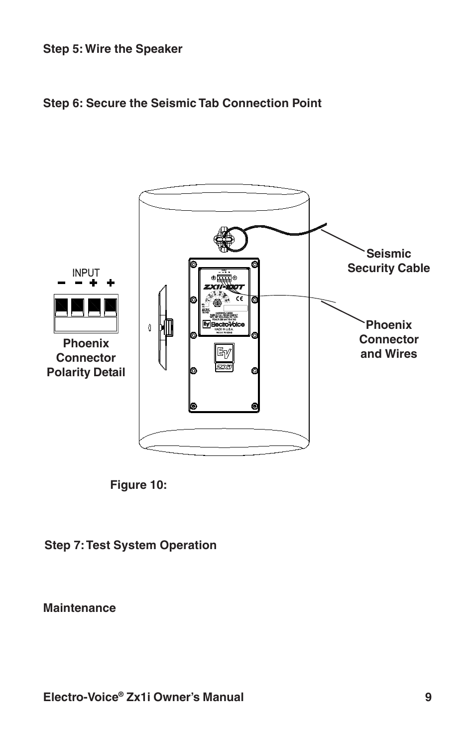 Electro-Voice Zx1i-90 User Manual | Page 9 / 12