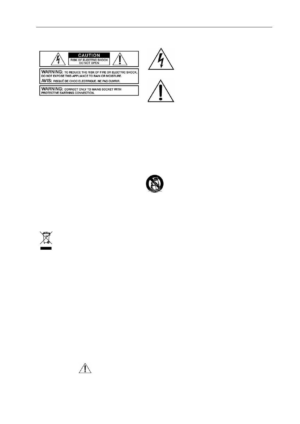 Important safety instructions, Important service instructions | Electro-Voice System Controller NetMax N8000 User Manual | Page 3 / 48