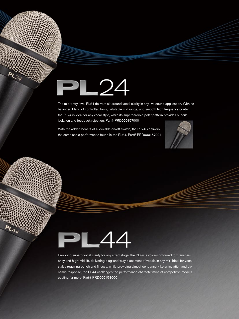 Electro-Voice PL Series User Manual | Page 4 / 16