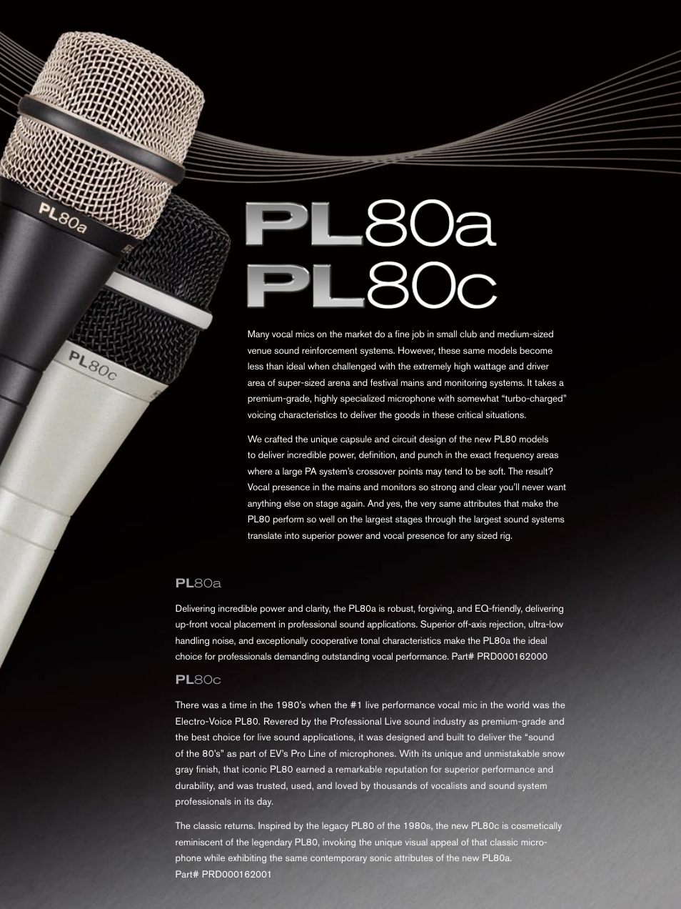 Electro-Voice PL Series User Manual | Page 8 / 16