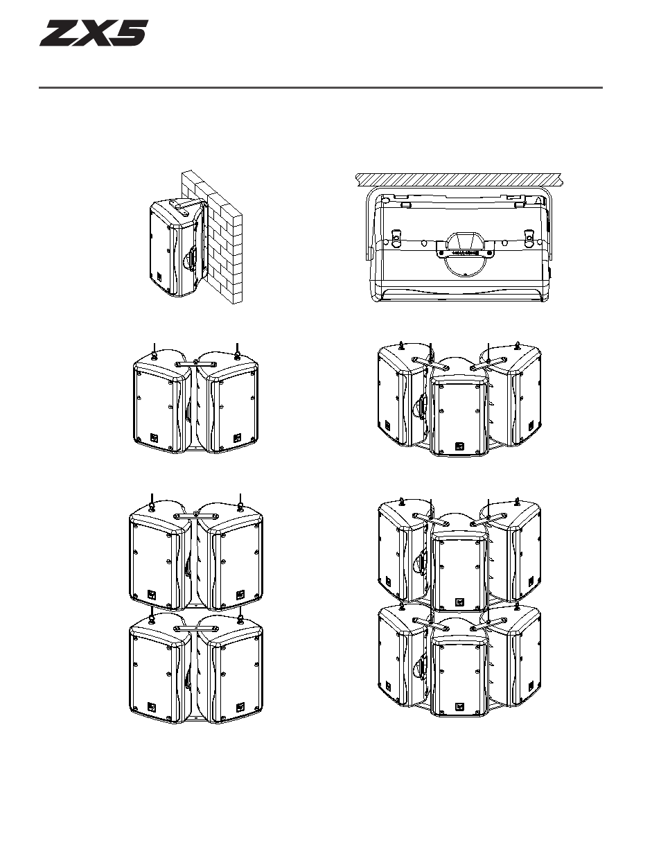 Suspending zx5 speaker systems (cont’), Figure 9 | Electro-Voice EV ZX5-90 User Manual | Page 10 / 16