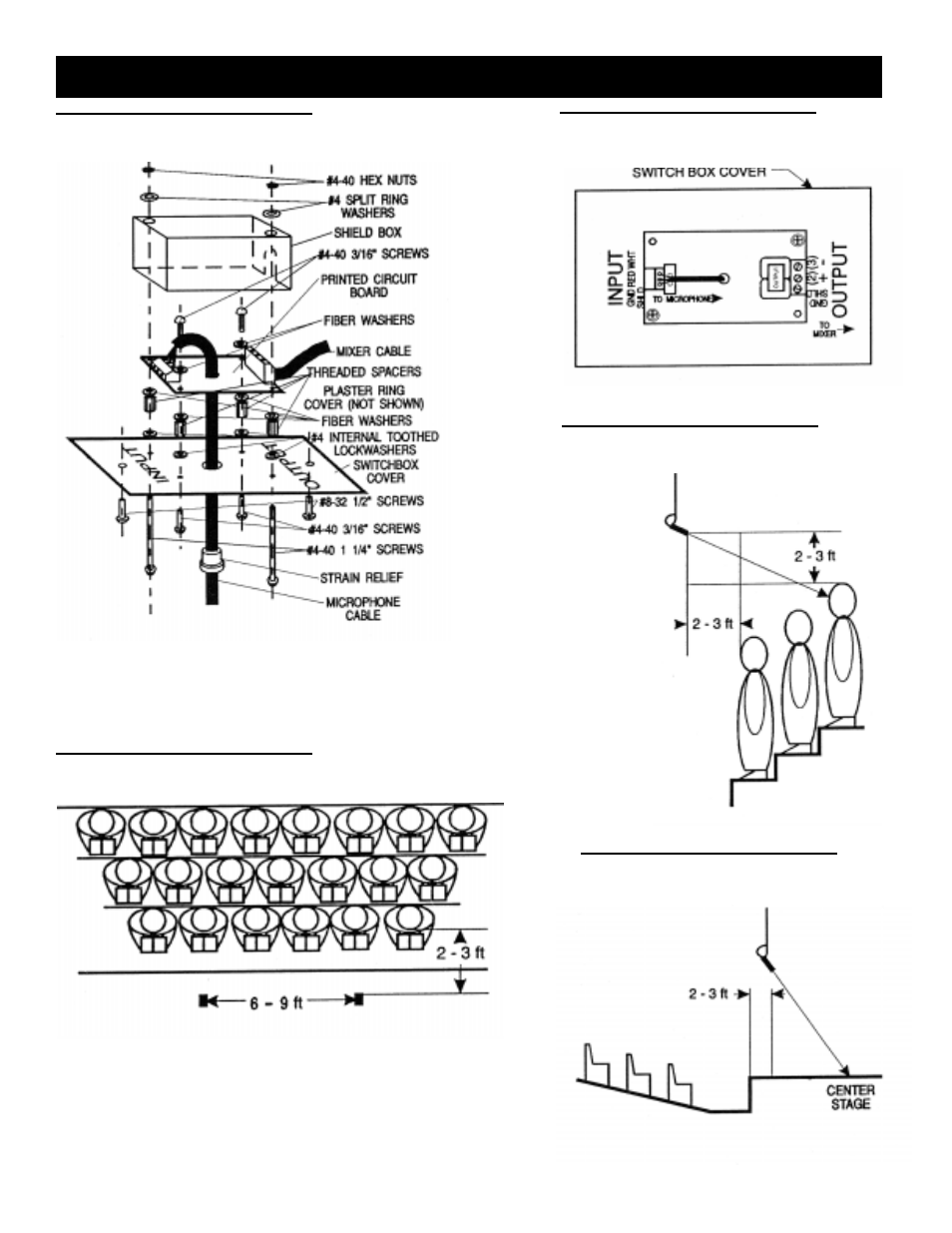 Electro-Voice CH230 User Manual | Page 4 / 6