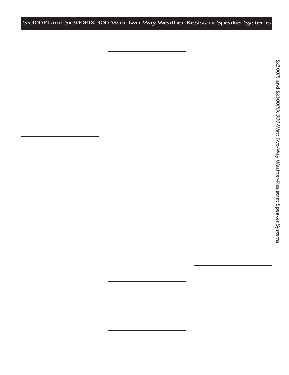 Electro-Voice SX300PI User Manual | Page 3 / 8