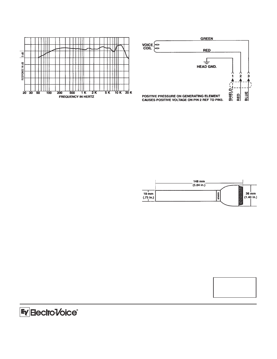 Electro-Voice 635N/D User Manual | Page 2 / 2
