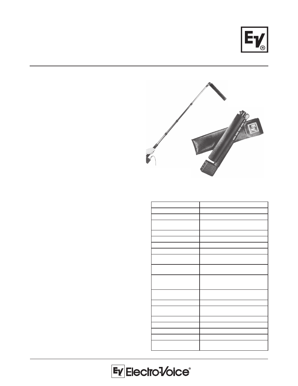 Electro-Voice ENG 618 User Manual | 2 pages