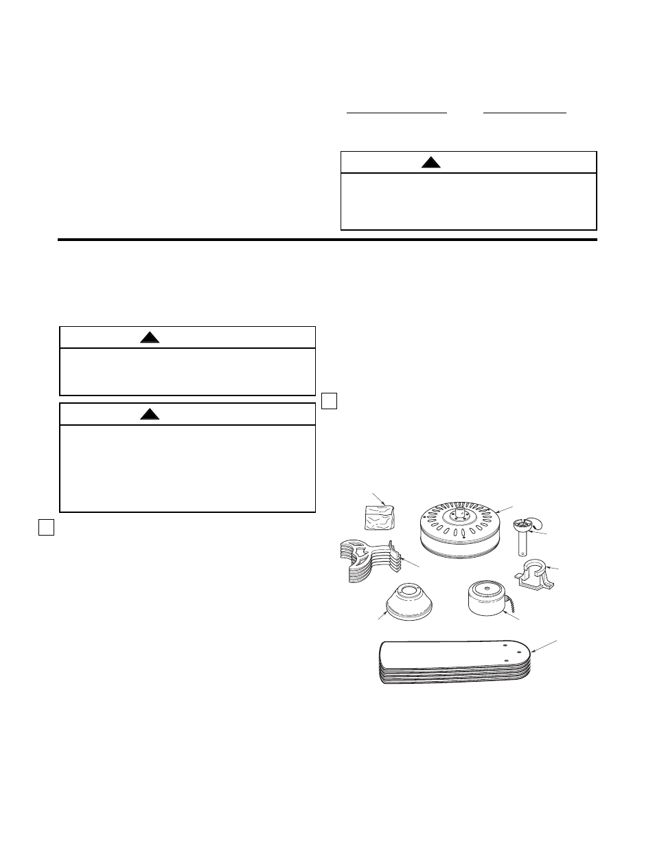 Unpacking instructions, Tools needed for assembly, Materials | Emerson CF705BS03 User Manual | Page 3 / 8