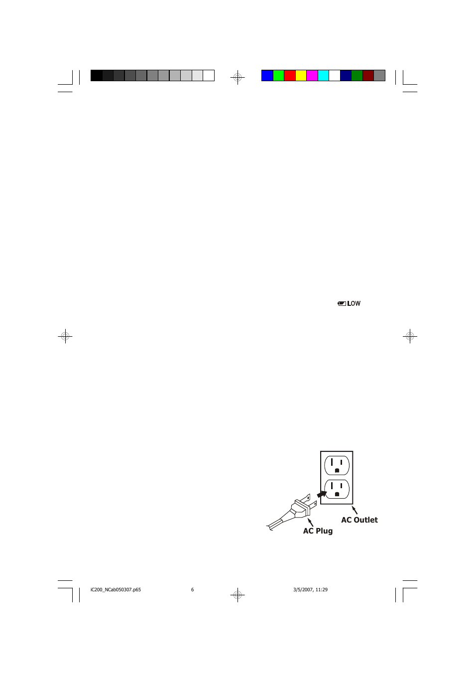 Power source, Battery back-up system | Emerson Radio iC200BK User Manual | Page 7 / 48