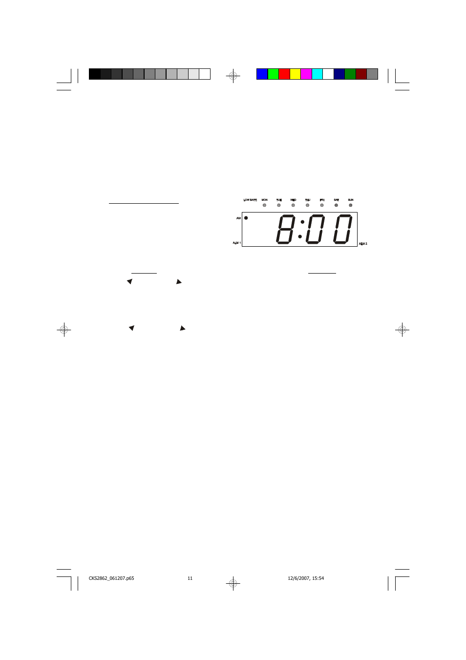 Adjusting the wake up times | Emerson Radio CKS2862 User Manual | Page 12 / 24
