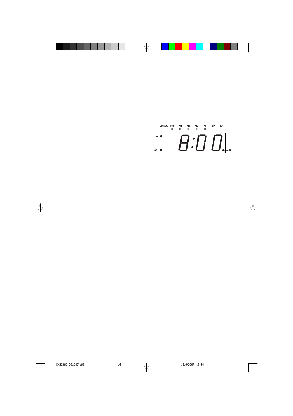 Wake to radio | Emerson Radio CKS2862 User Manual | Page 15 / 24