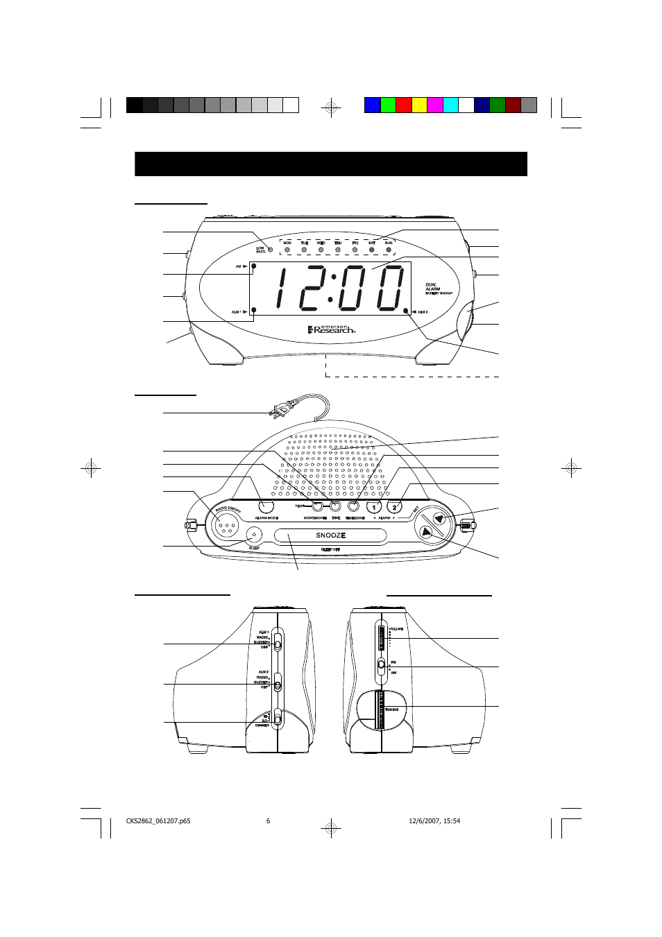 Emerson Radio CKS2862 User Manual | Page 7 / 24