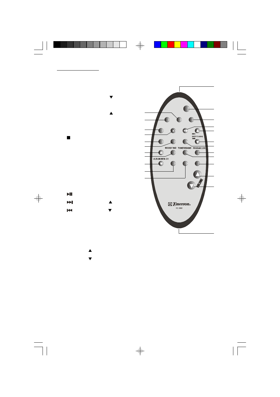 11 remote control | Emerson Radio PD3689 User Manual | Page 12 / 47