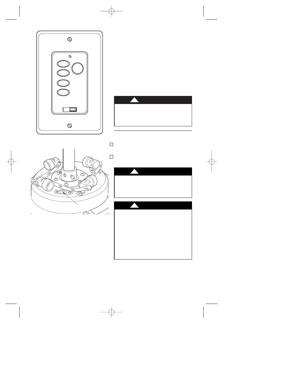 Warning, Warning maintenance, Accessories | Emerson CF720ORB00 User Manual | Page 12 / 16