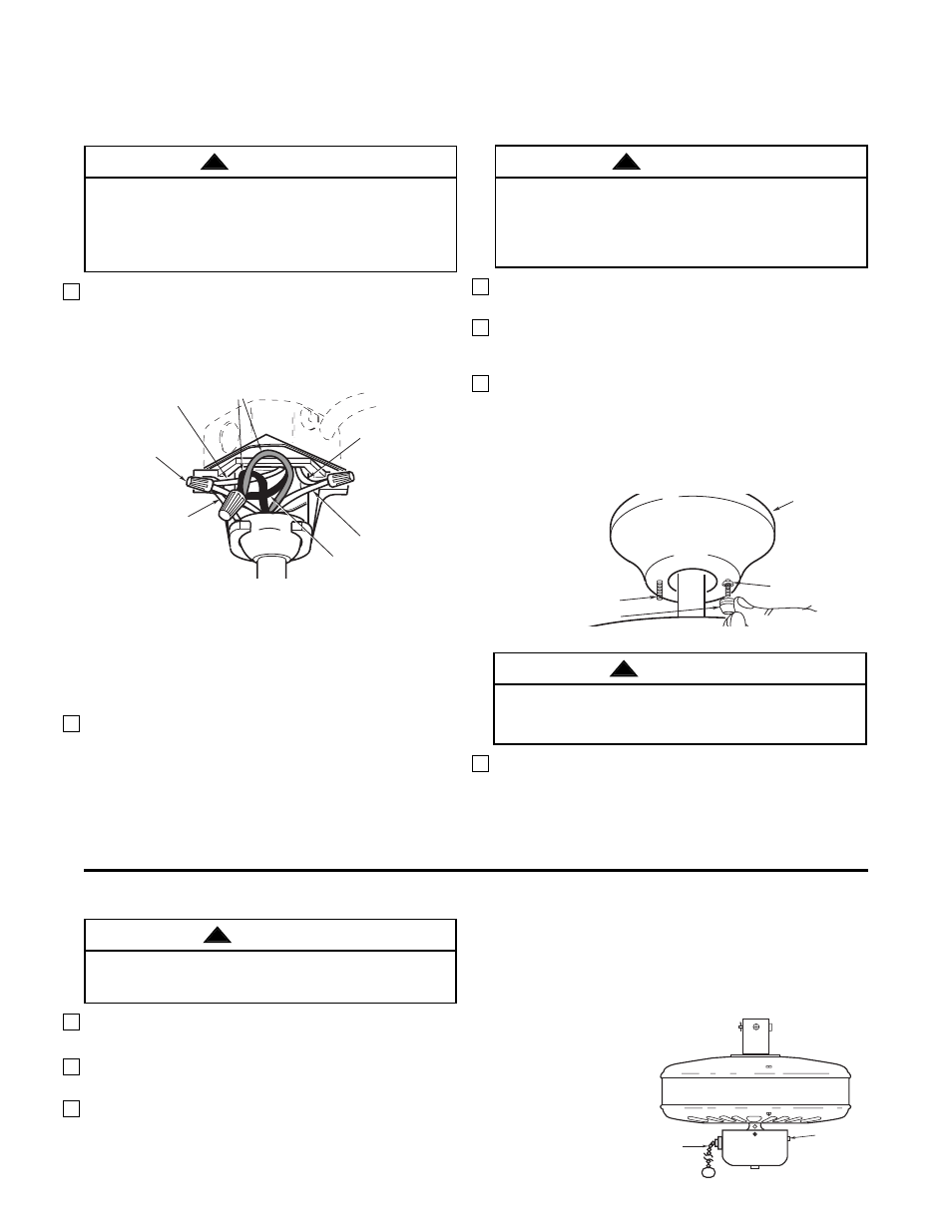 Using your ceiling fan, How to wire your ceiling fan, Warning | Emerson CF704PB02 User Manual | Page 6 / 8