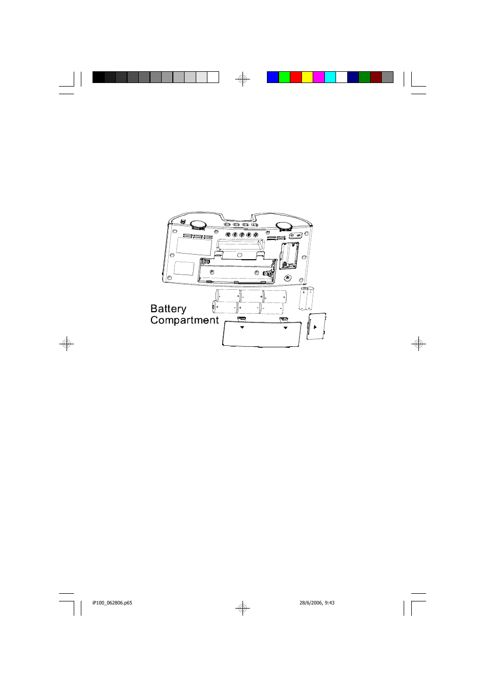 Battery installation, Battery replacement | Emerson Radio iP100 User Manual | Page 6 / 18