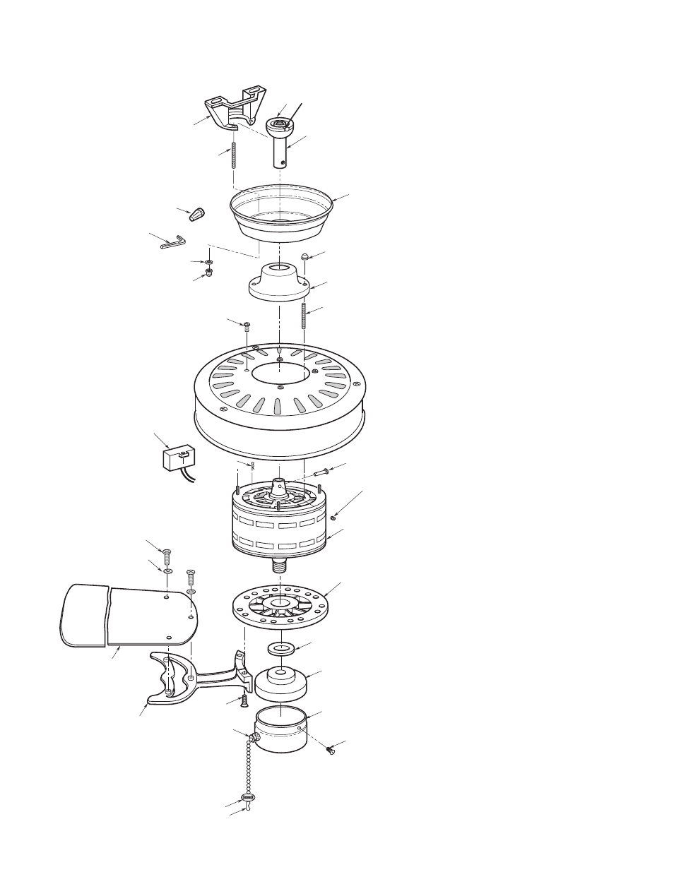 Repair parts | Emerson CF3900OB01 User Manual | Page 10 / 12
