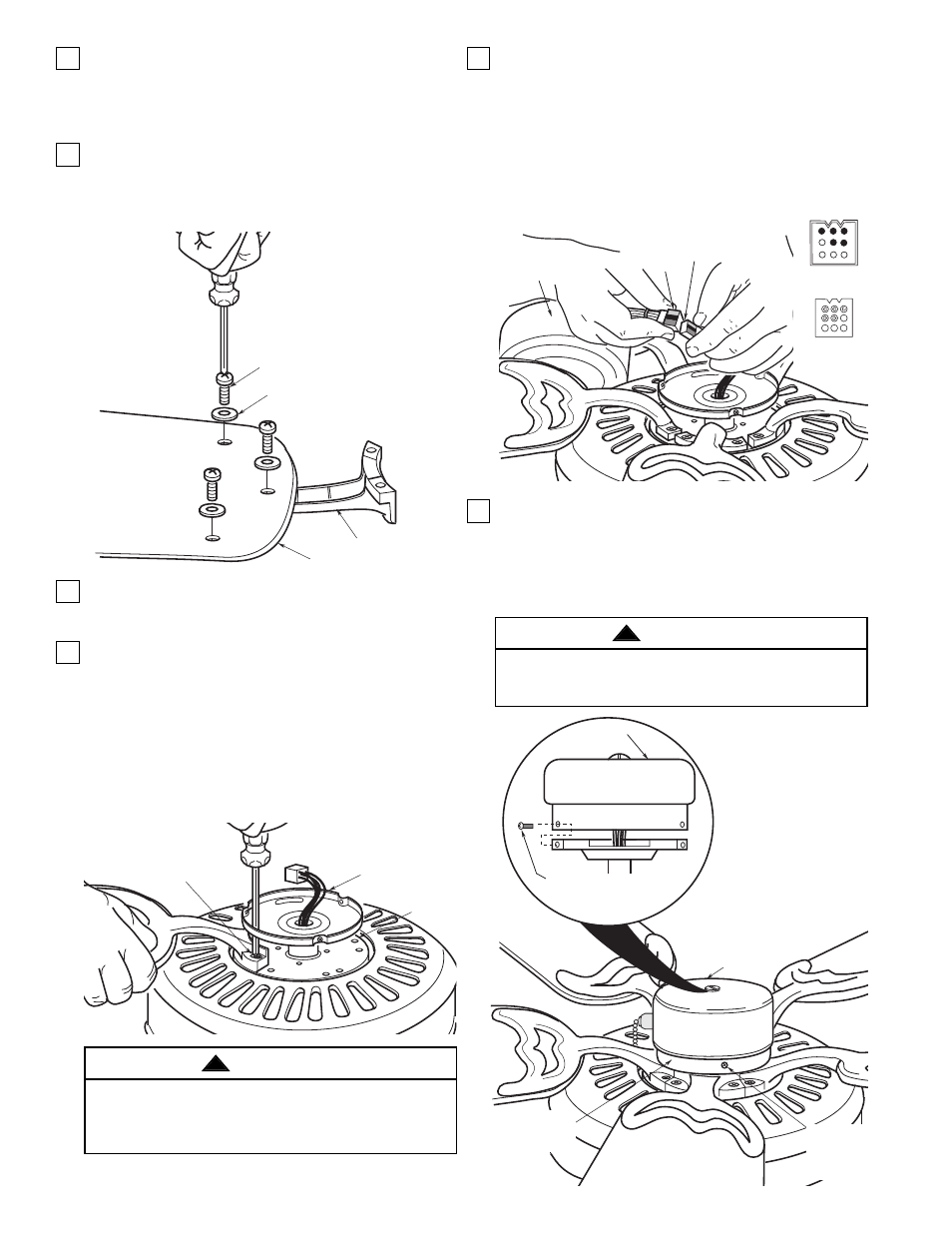 Warning | Emerson CF3900OB01 User Manual | Page 6 / 12