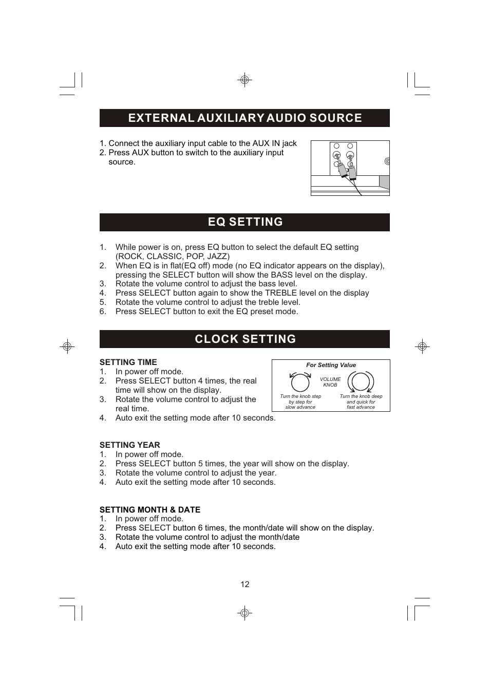 Emerson Radio ES398 User Manual | Page 13 / 24